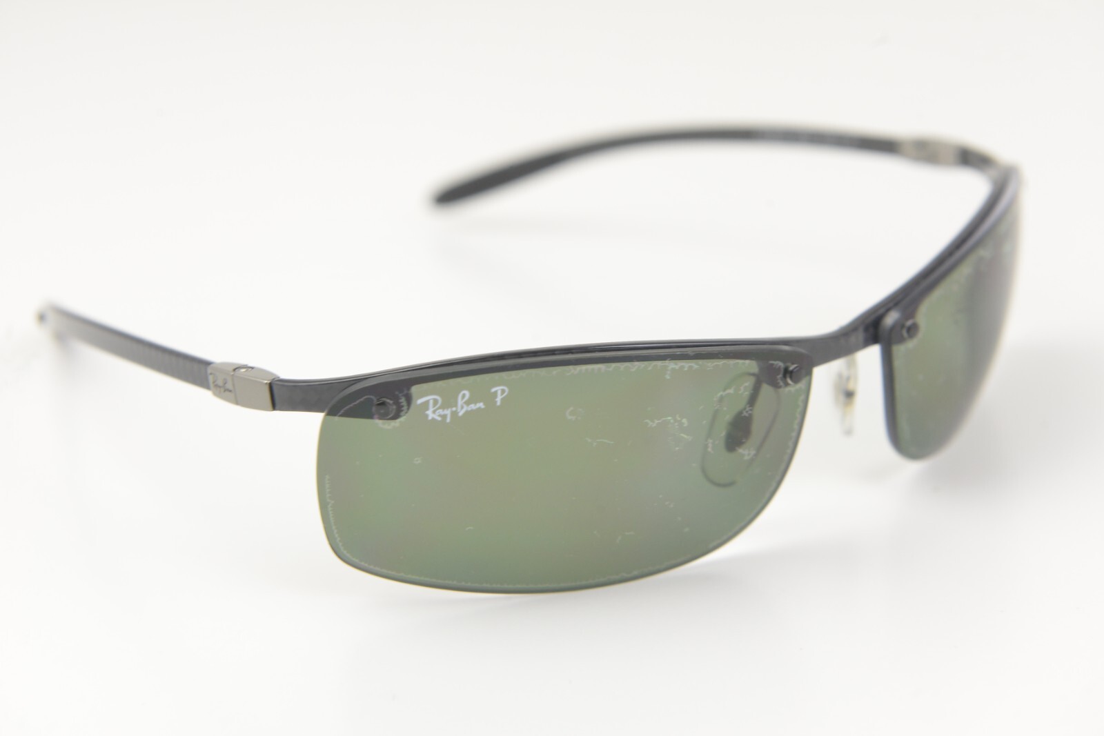 PEELING LENS! RayBan sunglasses RB 8305 082/9A 6414 3P Black carbon