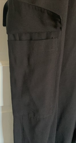 GEORGE SIZE 12 PALAZZO STYLE KNEE SIDE POCKET STRAIGHTLEG TROUSERS BLACK RRP £18 - 第 14/24 張圖片