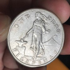 1908-S 年 アメリカ領フィリピン女性立像 火山 乙女PCGS鑑定