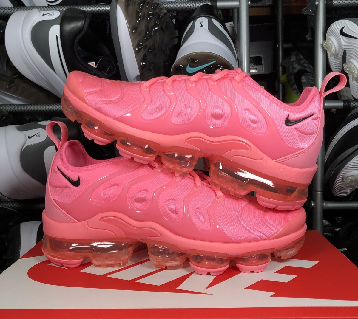 womens vapormax plus sunset pulse