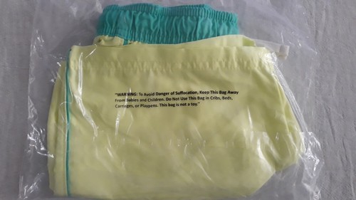 Green and Yellow Swim Trunks Suit Bottoms Shorts Boys Beach Water Size 8 NWT NIP - Picture 3 of 4