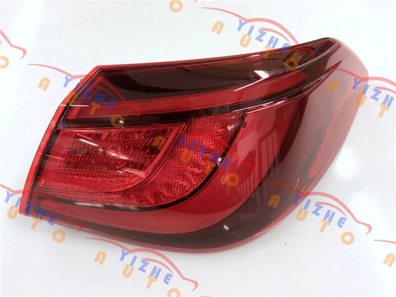 🔥 Conjunto de luz trasera LED exterior derecha lado pasajero para Infiniti QX70 16-17 Foto 4 de 4