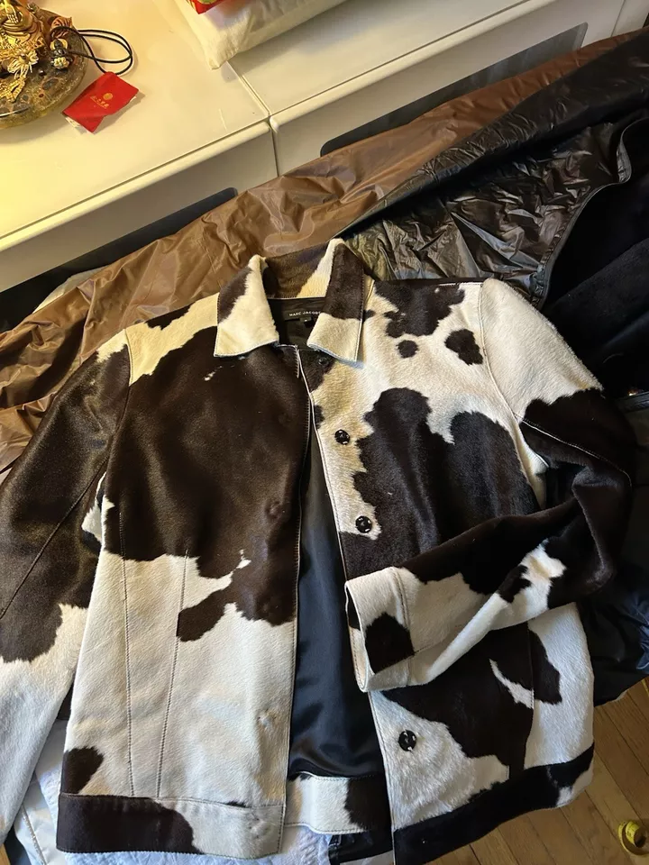 Chaqueta de piel animal Marc Jacobs - Talla 6 Foto 3 de 4