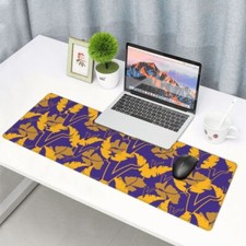 Minnesota Vikings Oversize Rubber Keyboard Pad Printed Mouse Pad 11.8x31.5in
