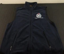 Boy Scouts of America BSA Fleece Vest Blue Medium M Polyester Youth Protection