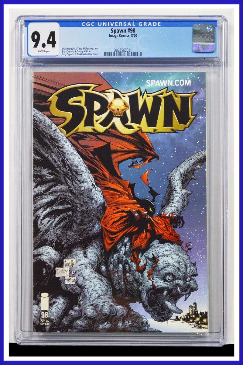 Spawn #98 CGC Graded 9.4 Image August 2000 Todd McFarlane Cover
