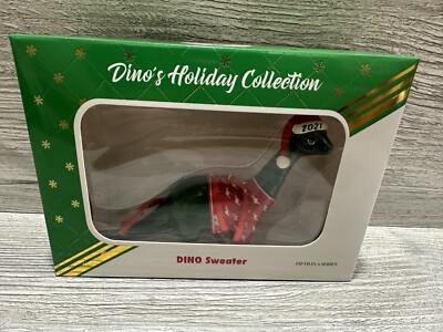Sinclair Oil Christmas Ornament Collection Dino Sweater 5th In Series 2021  