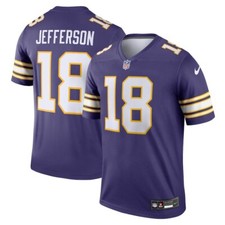 Minnesota Vikings Justin Jefferson Nike Purple Classic 2025 NFL Legend Jersey