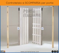 Controtelaio a SCOMPARSA PRONTA CONSEGNA porta scorrevole a scomparsa più MISURE