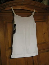 EMPETUA Body Shapewear Scoop Neck Cami Tummy & Waist Control L White          