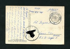 PK mit Lied "Rosemarie" gelaufen als Feldpost 1941    (BA-8)
