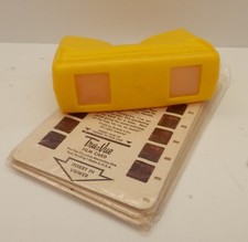 Vintage 1960's Tru-Vue Viewer  Film Cards incl. Mickey Bugs Bunny Woody