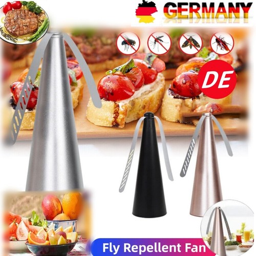 Fliegenwedler Fliegenvertreiber Fliegenabwehr Mückenschutz Ventilator Tisch