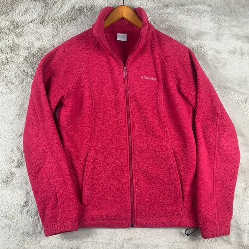 Columbia Womens Hot Pink Fleece Full 