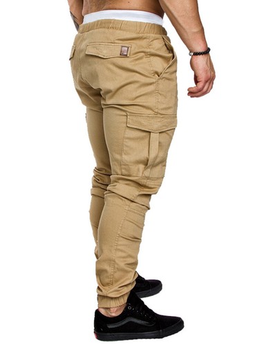 Casual Joggers Pants Sweatpants Cargo Combat Loose Active Sport Workout Trousers - Bild 16 von 42