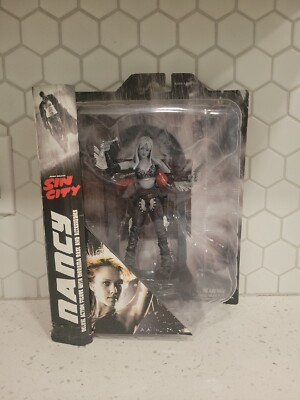 Sin City Select Deluxe 7'' Action Figure Nancy (Black & White) (NIB)