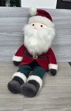 Jellycat Huge Jolly Santa With Paper Tags Rare & Retired Xmas