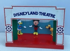 Vintage Disneyland Toy Theatre & 3 Puppets 