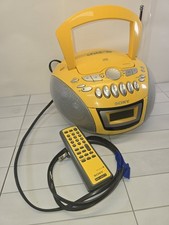 Sony CFD-E75 CD Cassette Player Radio Boombox w/ Remote