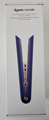Genuine Dyson Corrale Straightener Vinca Blue & Rose QVC Exclusive