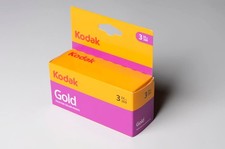 KODAK lot de 3 péllicules GOLD 24 poses ISO 200 péremption 08/2026