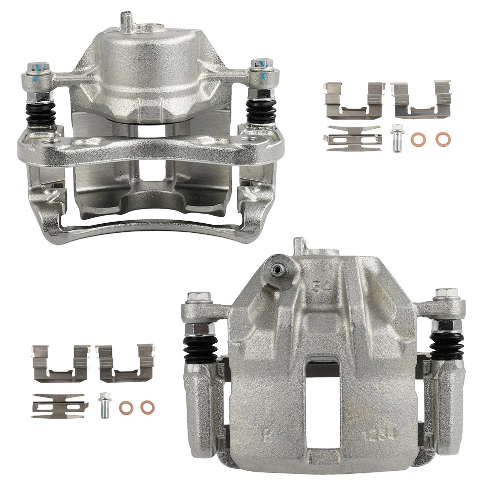 Pinzas de freno delanteras izquierda derecha 2 piezas para Hyundai Elantra 2002-05 19B2848 19B2849 Foto 4 de 4