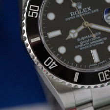 Rolex Submariner Date 11610LN Black Ceramic Steel Automatic 13