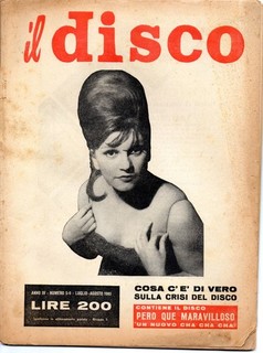 IL DISCO PUBBLICAZIONE MENSILE ANNO IV LUGLIO/AGOSTO 1961 N°4/5 MILVA JAZZ CETRA