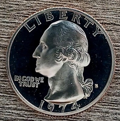 1974-S Cameo Proof  Washington Quarter **FREE SHIPPING**
