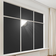 Blackout Window Cover 67"x50" Portable Graphene Thermal UV Protection Curtain