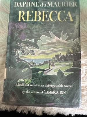 REBECCA by Daphne du Maurier 1938 Early Printing With Dustjacket HC DJ Shlf