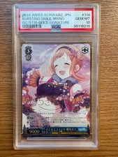 PSA 10 Hajikete Smile Sakuragi Mano SP ISC S110-114SP Japanese Weiss Schwarz