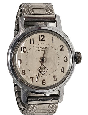 TIMEX WHITE DIAL BSA BOY SCOUTS OF AMERICA CUB SCOUTS WATCH RUNNING!