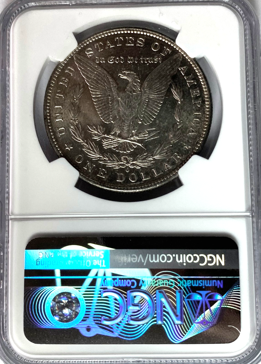 1880 O $1 Morgan Silver One Dollar MS60 New Orleans | eBay