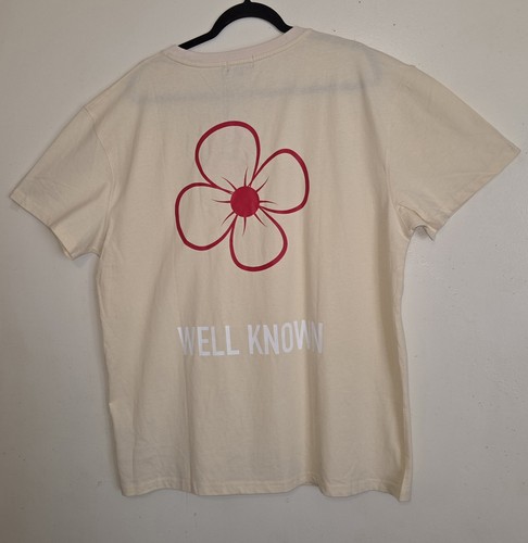 Well Known Studios Gansevoort Mens Shirt Sz XXL Cream Unisex New With Tags NWT - Afbeelding 4 van 18