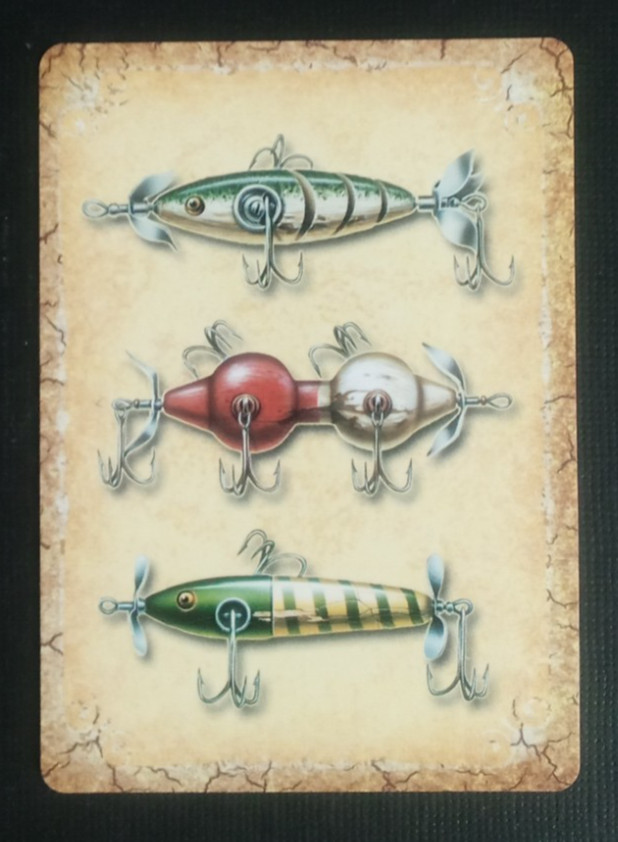 Rivers Edge Lures Of The Past Playing Card Chippewa Bait Jack Spades