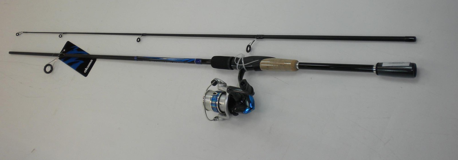 Okuma CS266220M Cascade II Spinning Rod and Reel Combo 6 ft 6" Medium Light 2 pc