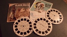 VINTAGE VIEW MASTER REEL VIEWMASTER 3 REELS BLACK HILLS SOUTH DAKOTA A486