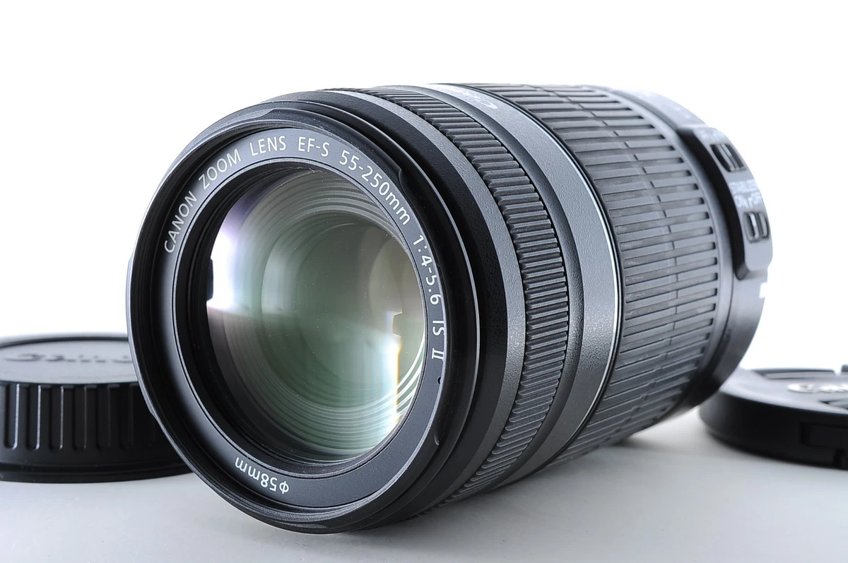 Canon EF-S 55-250mm Focal Camera Lenses for sale | eBay