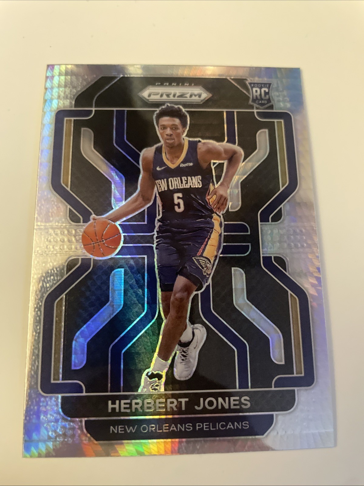 Herbert Jones 2021-22 Panini Prizm - #329  (RC) Hyper Pelicans