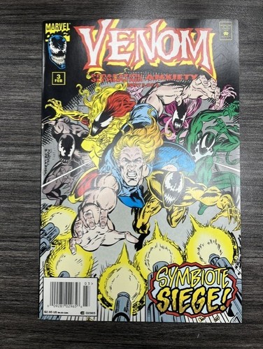 Venom: Separation Anxiety #3 Newsstand Variant (Marvel Comics February 1995) NM!