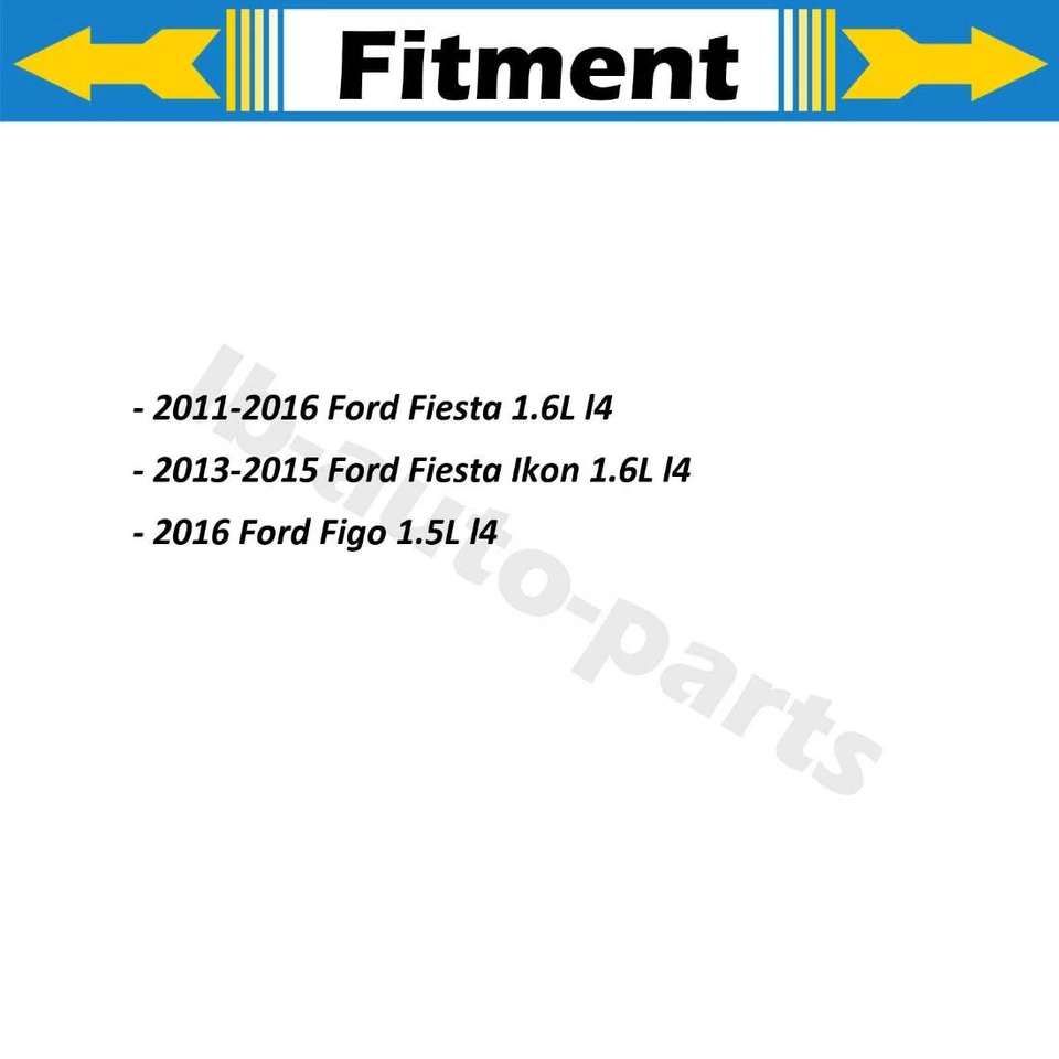 Manguera de freno trasero línea Sunsong 2 piezas para Ford Figo 1,5 L 2016 Foto 2 de 4