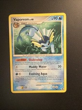 Pokemon Card - Vaporeon Rising Rivals 34/111 Rare