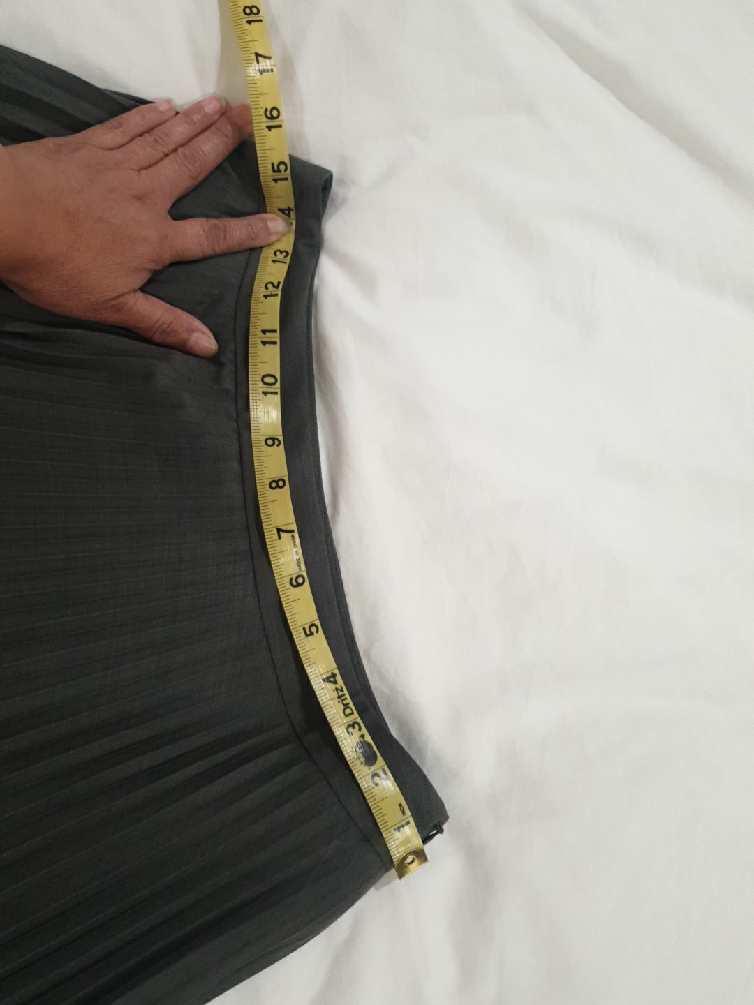 Pendleton Womens Wool Solid Knee Length Pleated S… - image 8