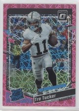 2023 Panini Donruss Optic Rated Rookie Pink Velocity Prizm 50/79 Tre Tucker 1cw4