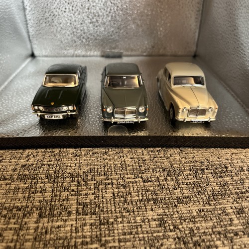 Vanguards Rover Collection weiß blau grün 1:43 Diecast Boxed Set Vintage 2002