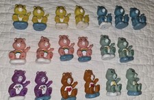 Care Bear Cake Toppers Figures Lot Of 19