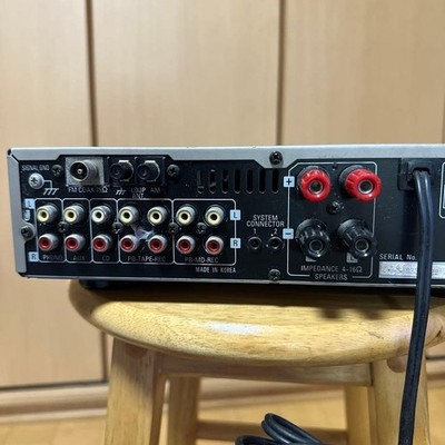 Used Denon DRA-F100 AM FM Stereo Receiver Personal Component