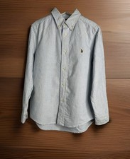 Polo Ralph Lauren Boys Striped Oxford Size 7 Button Down Shirt