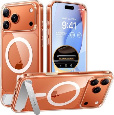 Torras Strong Magnetic &Seamless Phone Case for iPhone 17 Pro Max  Clear